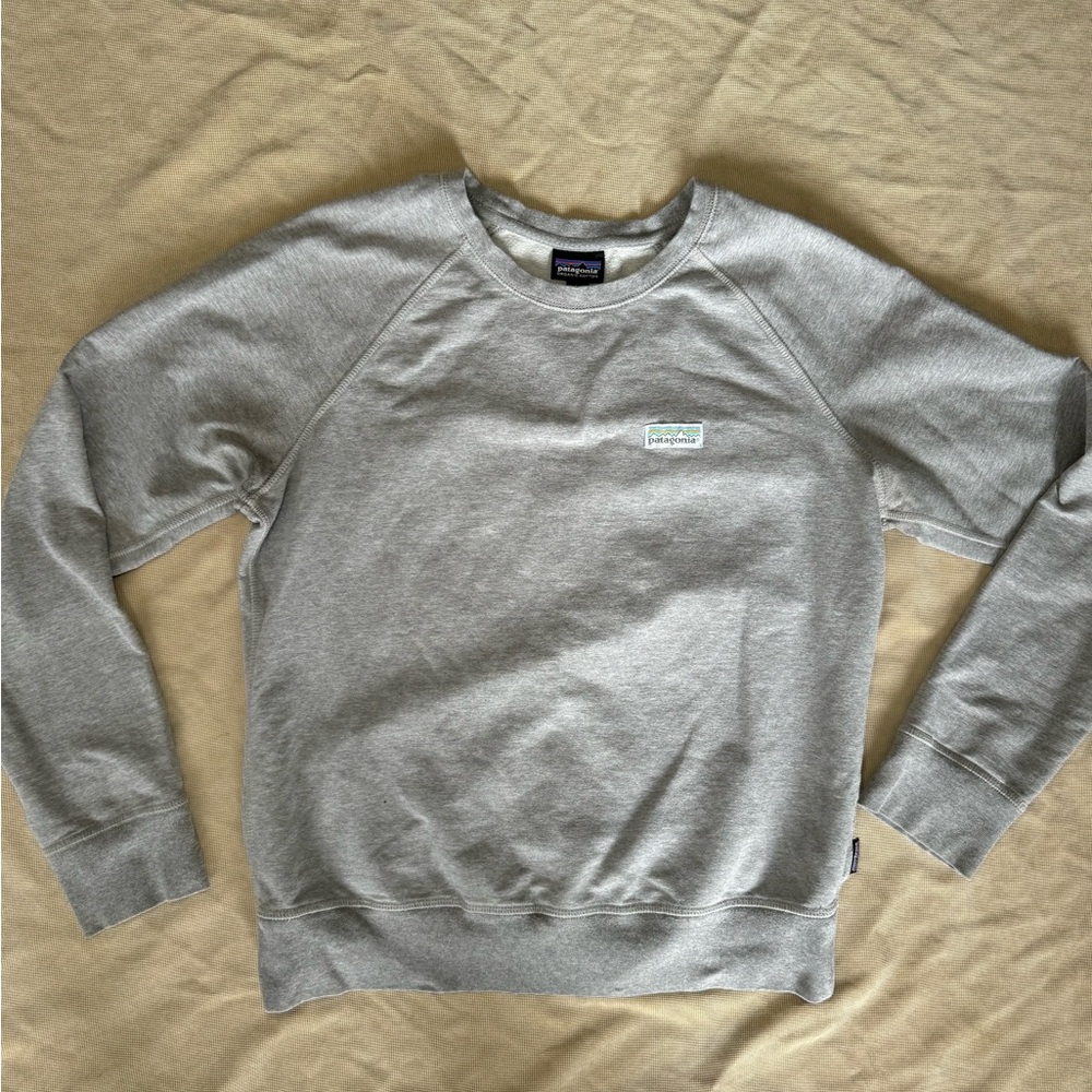 Patagonia Gray Crewneck Sweatshirt